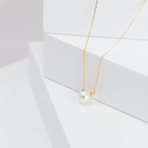 Cat akoya pearl necklace