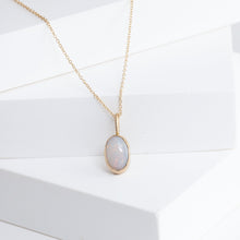 Load image into Gallery viewer, Gallery opal necklace
