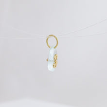 Load image into Gallery viewer, &#39;3&#39; aquamarine pendant
