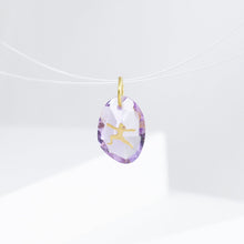 Load image into Gallery viewer, Yoga amethyst pendant
