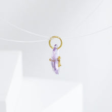 Load image into Gallery viewer, Yoga amethyst pendant
