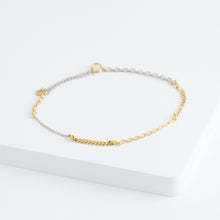 Load image into Gallery viewer, Zero mixed metal chain bracelet
