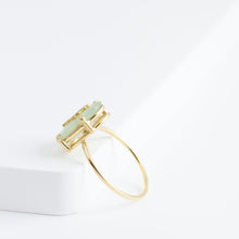 Load image into Gallery viewer, Tinkerbell prehnite ring
