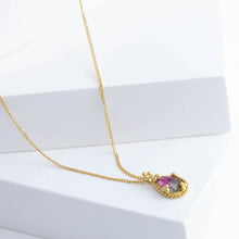 Load image into Gallery viewer, One-of-a-kind multi-color tourmaline necklace
