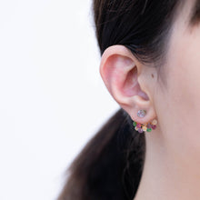 Load image into Gallery viewer, Fairy zoisite and mixed stone earrings [Limited Edition]
