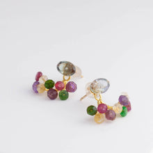 Load image into Gallery viewer, Fairy zoisite and mixed stone earrings [Limited Edition]
